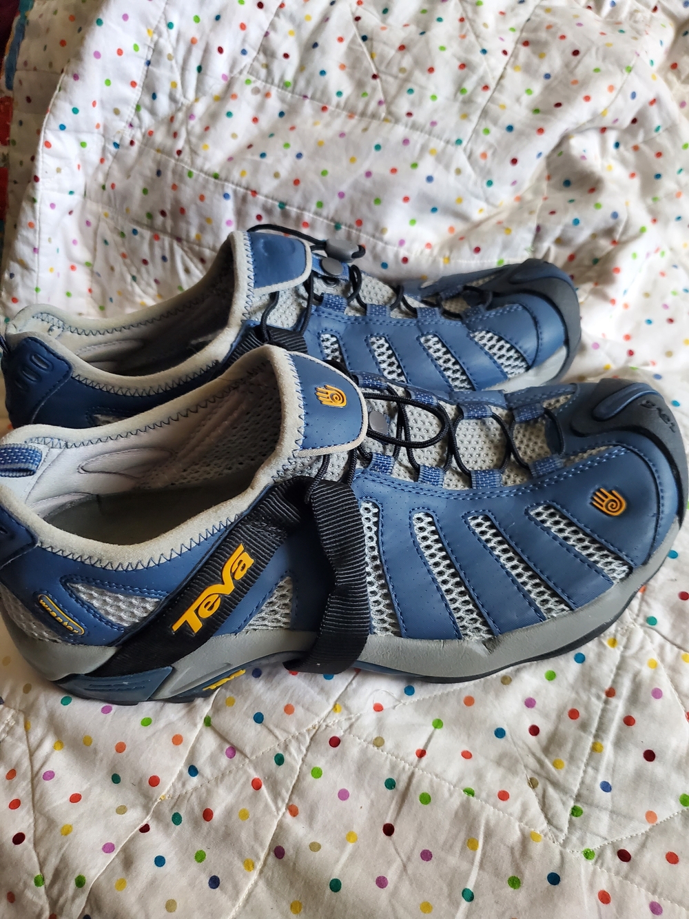 Teva Blue Gray Sport Sandals - Lightweight Outdoor Shoes